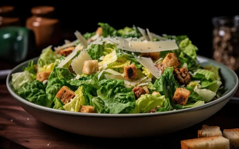 Salade césar maison